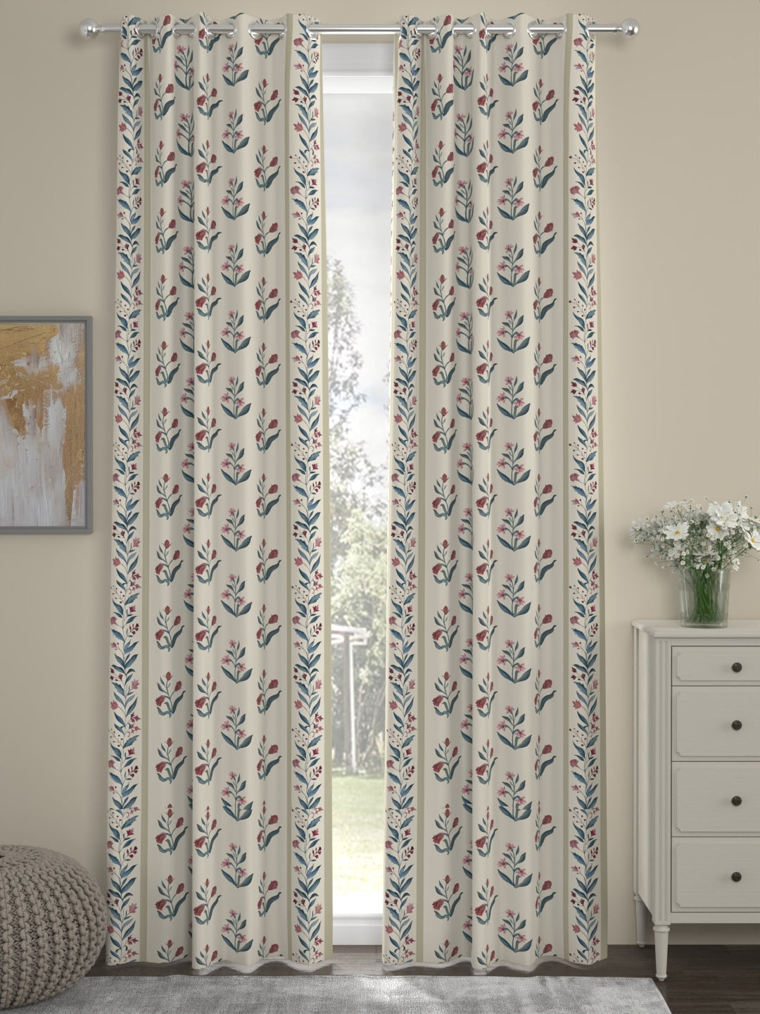Arbor Print Regular Curtain