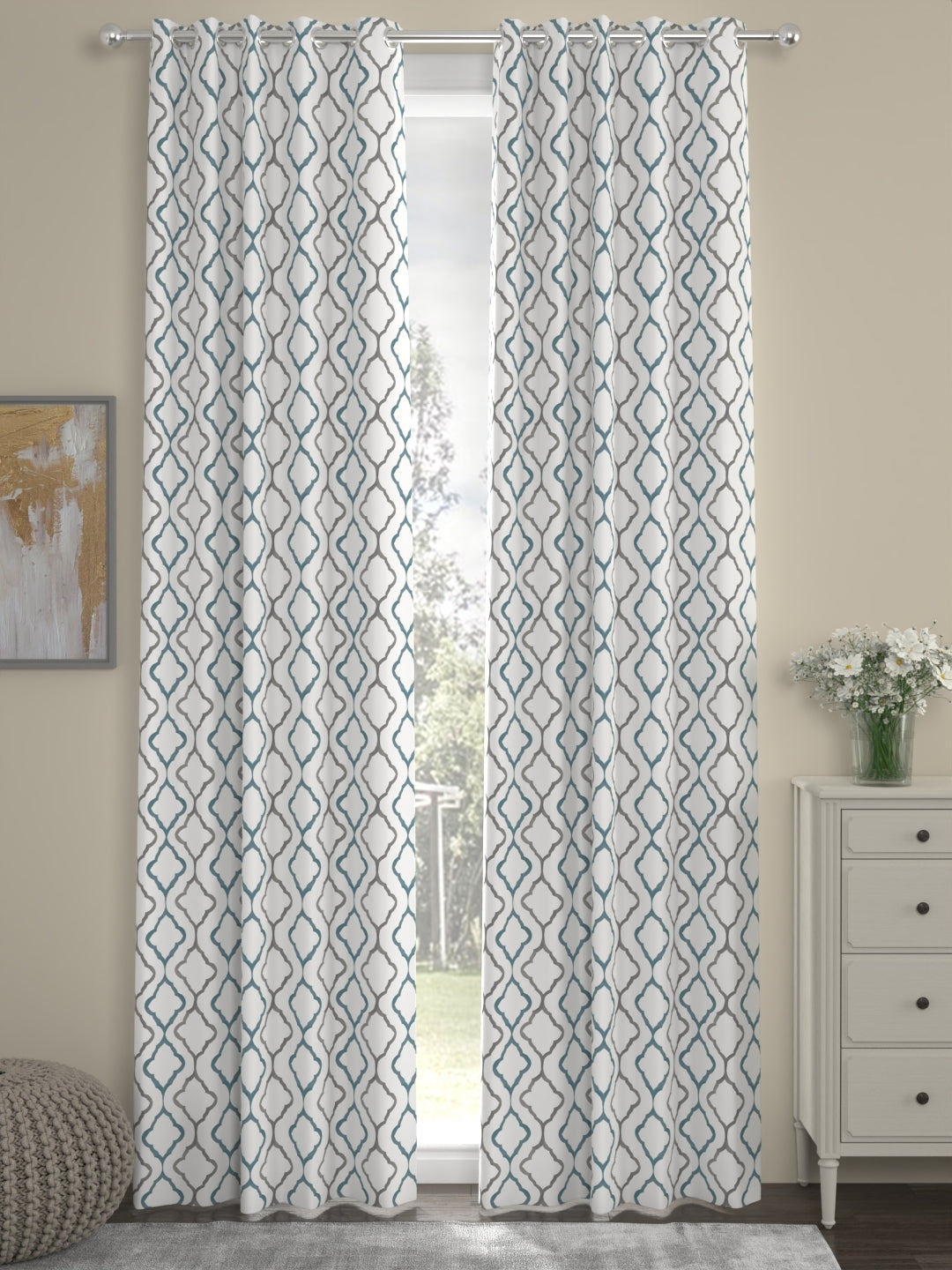 Latica Abstract Regular Curtain