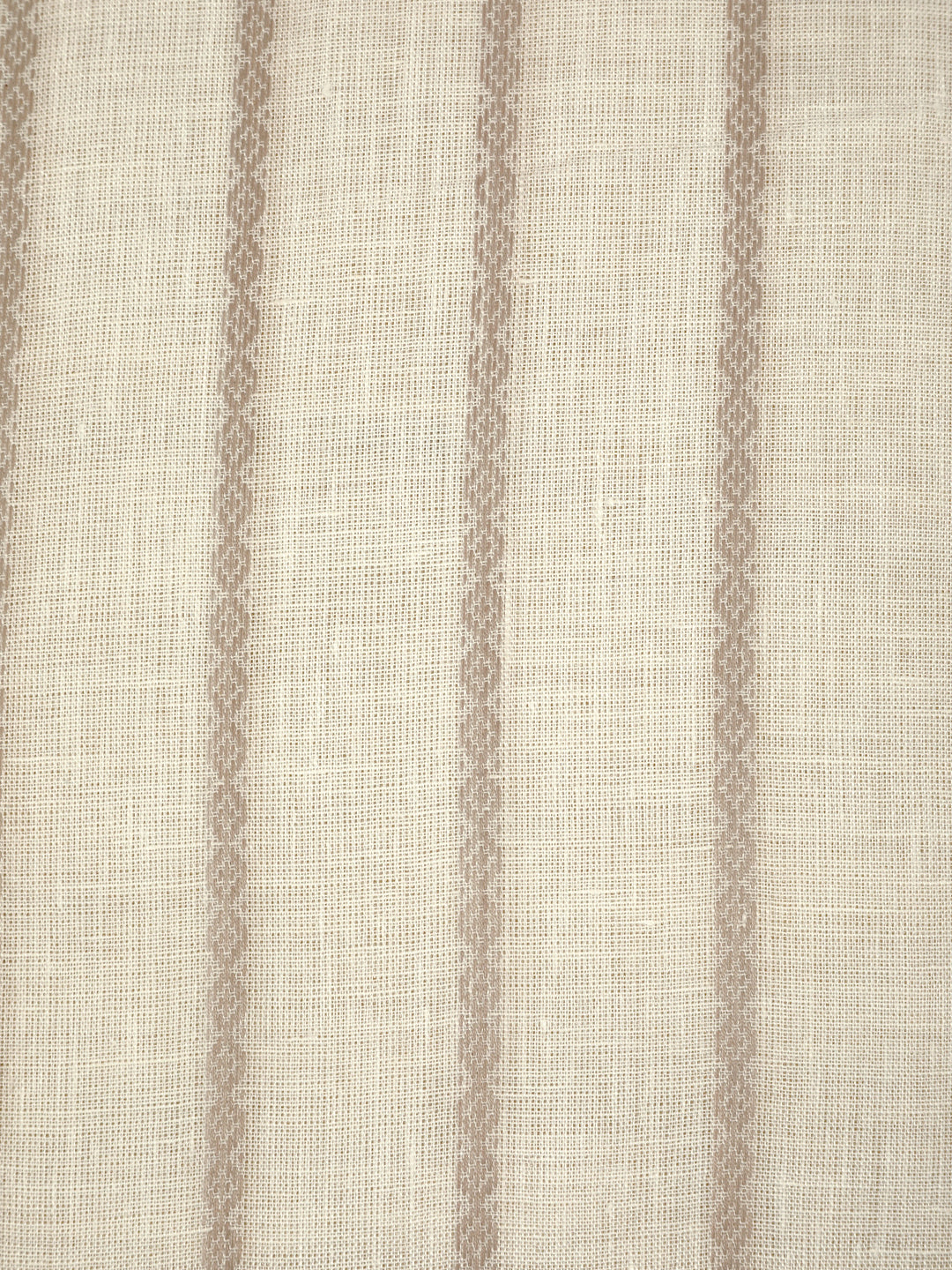 Striped Square Polycotton Cushion Covers, Set Of 5 (16"X16" Inches)