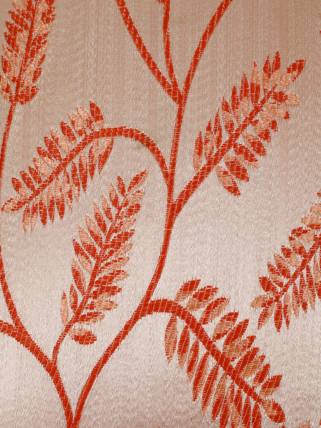 Floral Square Polyester Cushion Covers, Set Of 5 (16"X16" Inches)