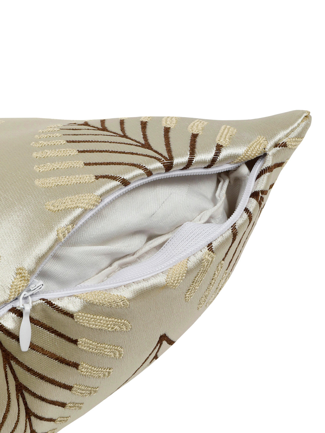 Abstract Square Polyester Cushion Covers, Set Of 5 (16"X16" Inches)