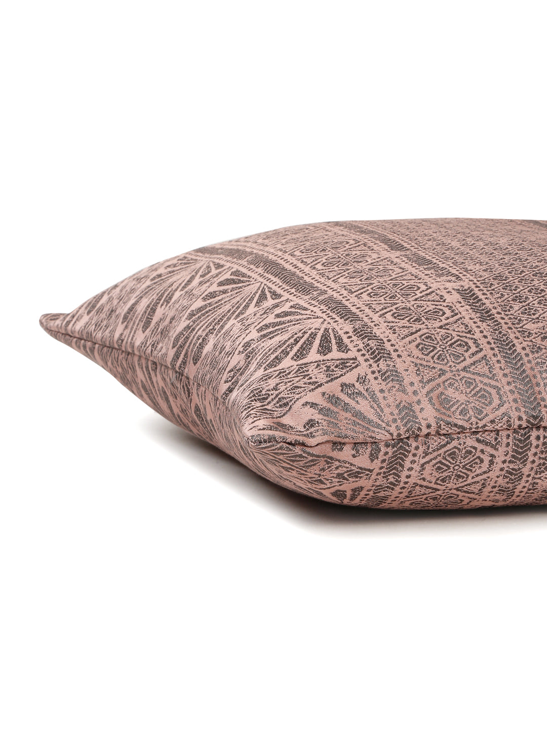 Set Of 2 Jacquard Square Cushion Covers