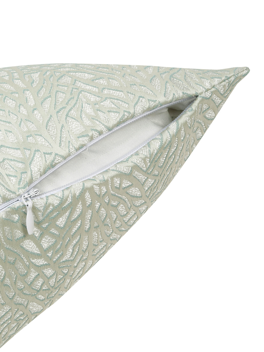 Set Of 5 Jacquard Square Cushion Covers