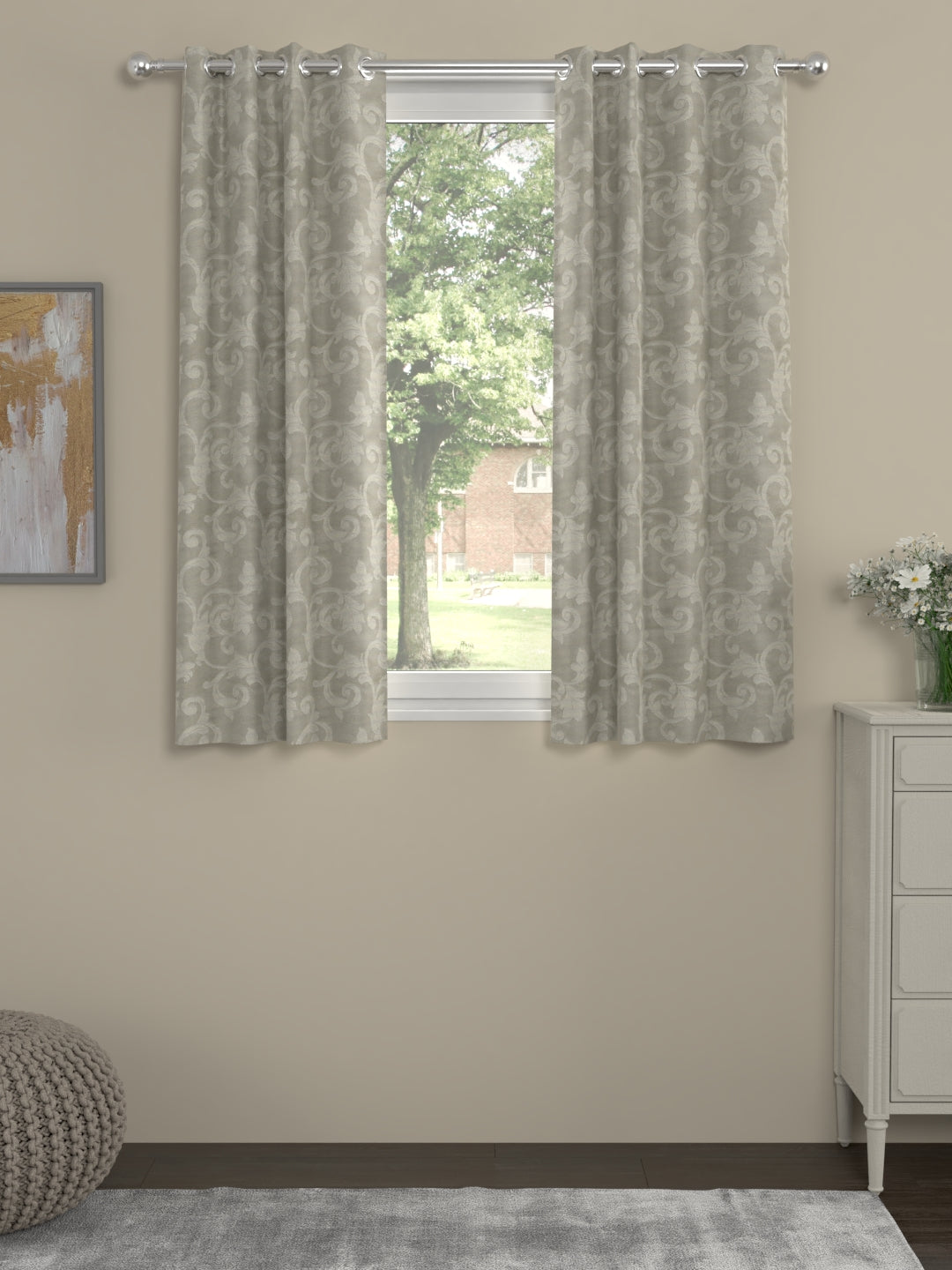 Regal Dyed Jacquard-Regular Curtains