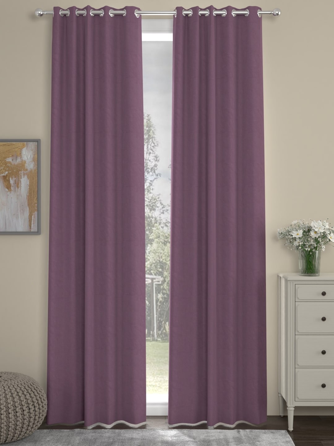 Noa Semi Transparent  Curtains