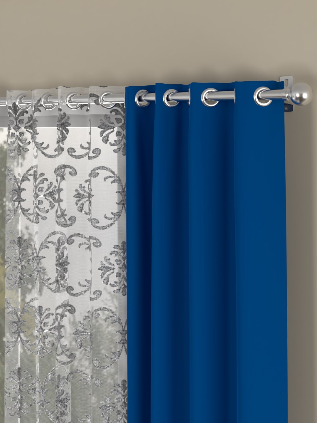 Cobalt Blue::Silver / Door