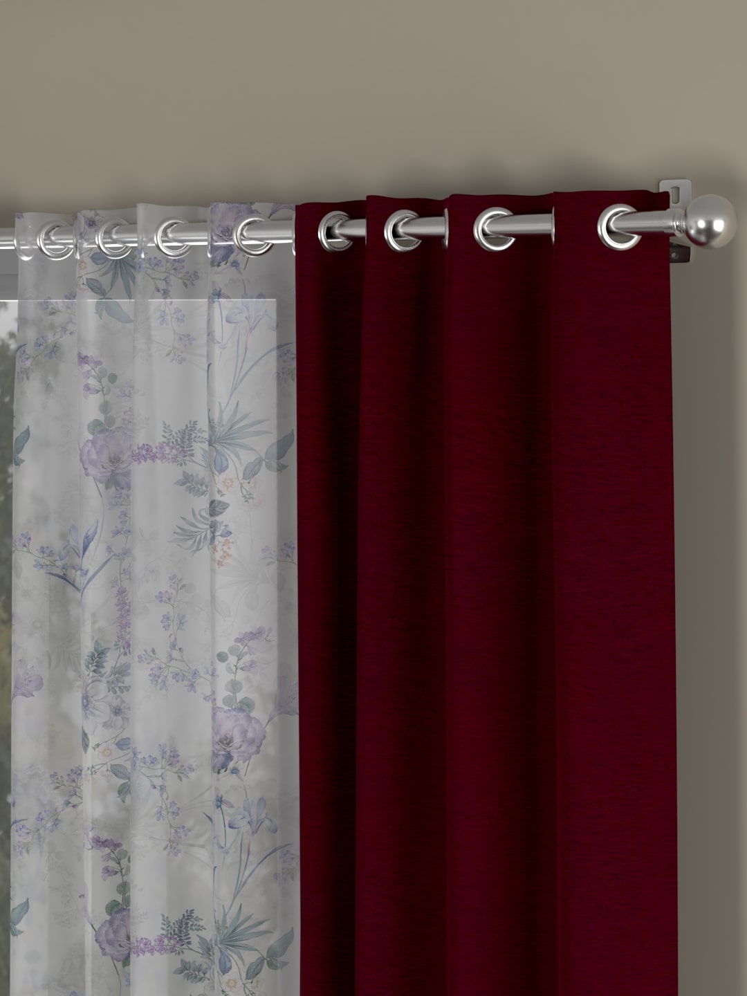 Maroon::Lavender / Door