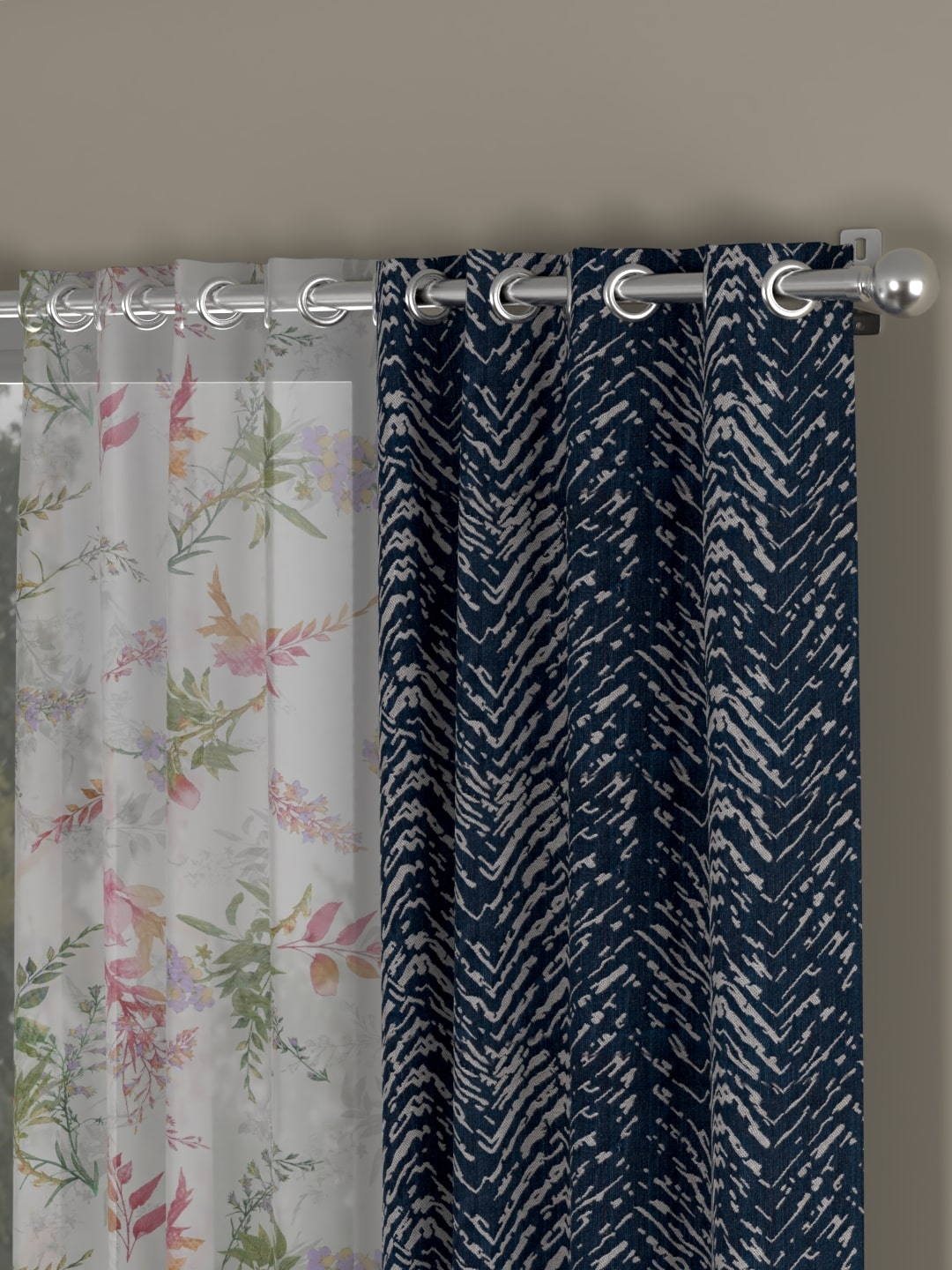 Navy Blue Multicolor / Door