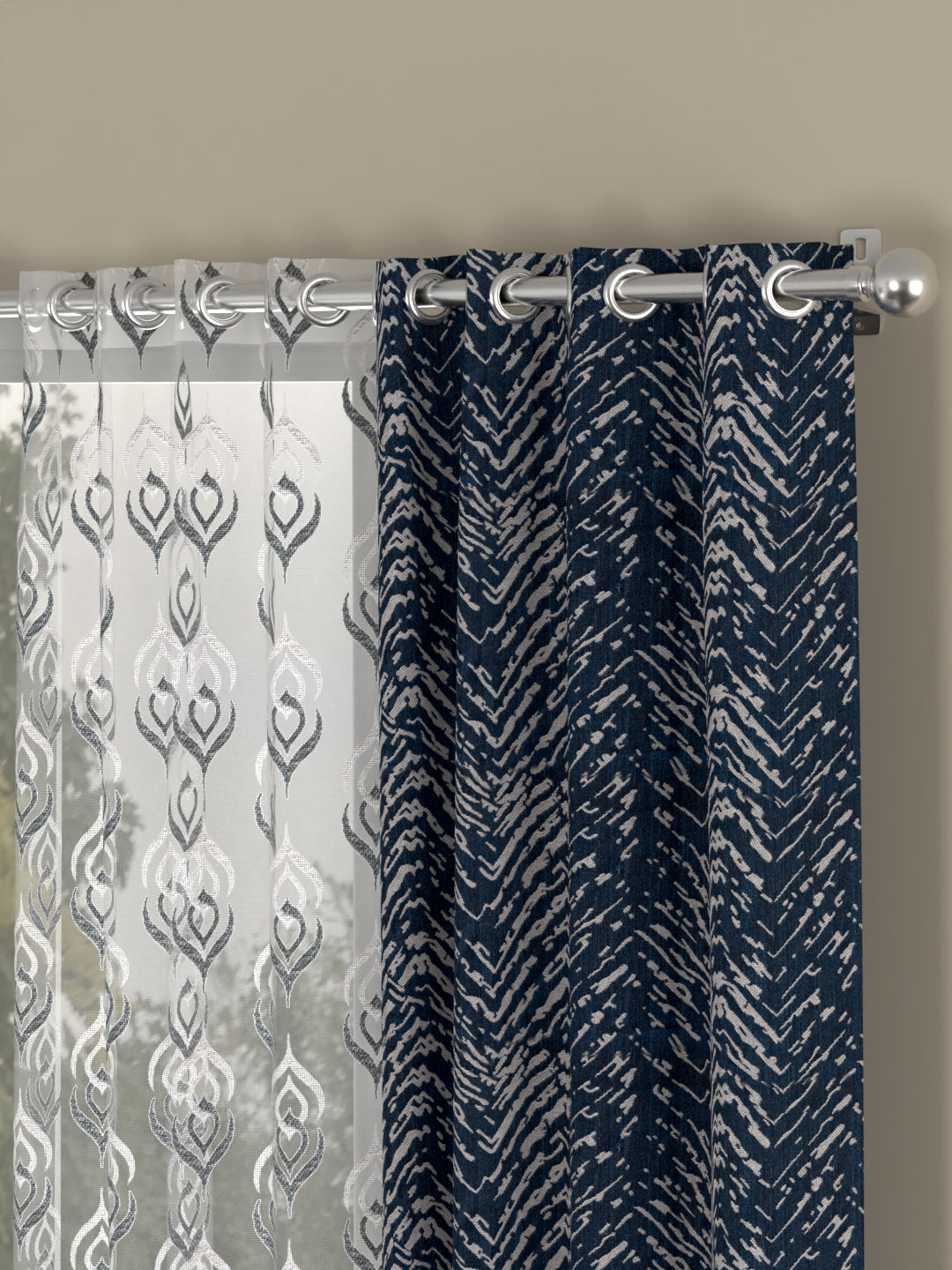 Navy Blue Grey / Door