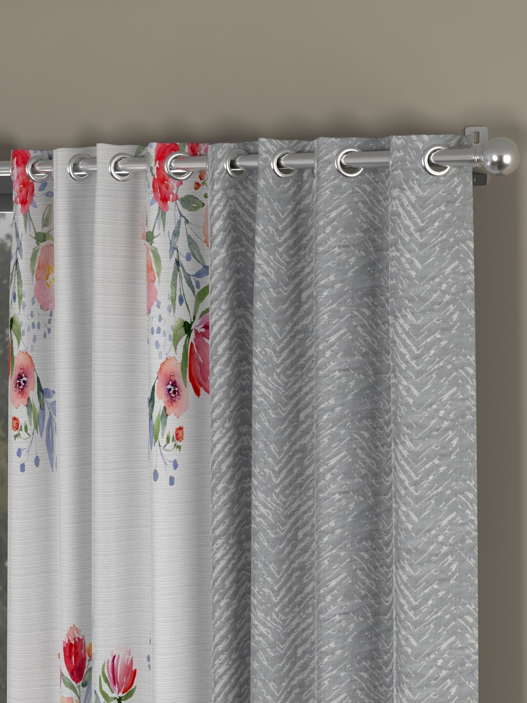 Grey Multicolor / Door