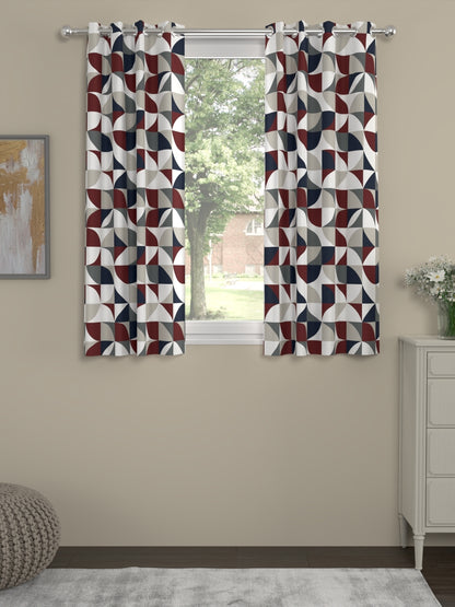 Freesia Print Regular Curtain