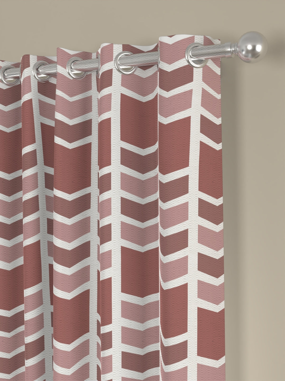 Katy Print Regular Curtain