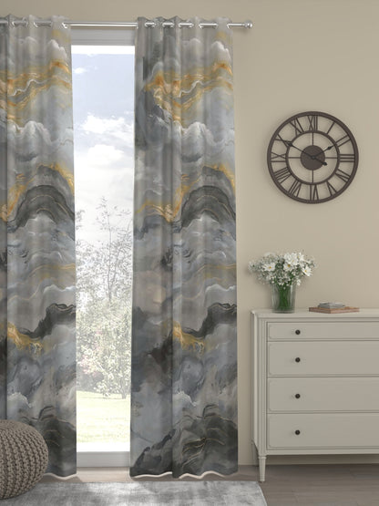 Ross Print Regular Curtain