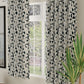 Abstract Room Darkening Curtains