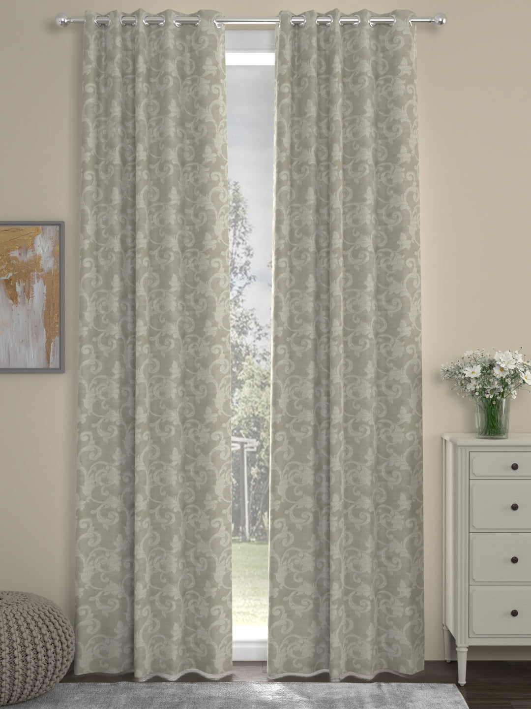 Regal Dyed Jacquard-Regular Curtains