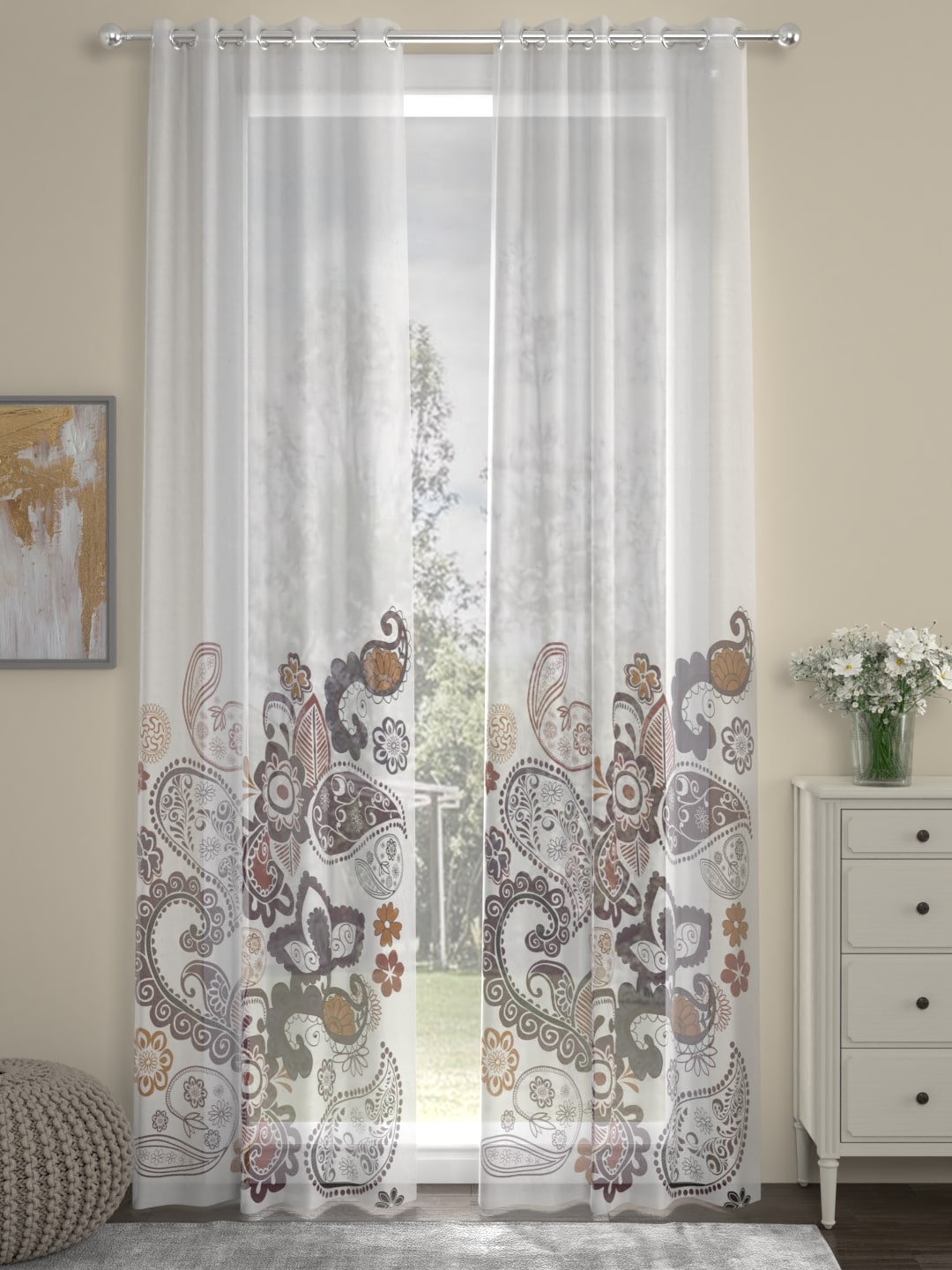 Zinnia Sheer Curtains