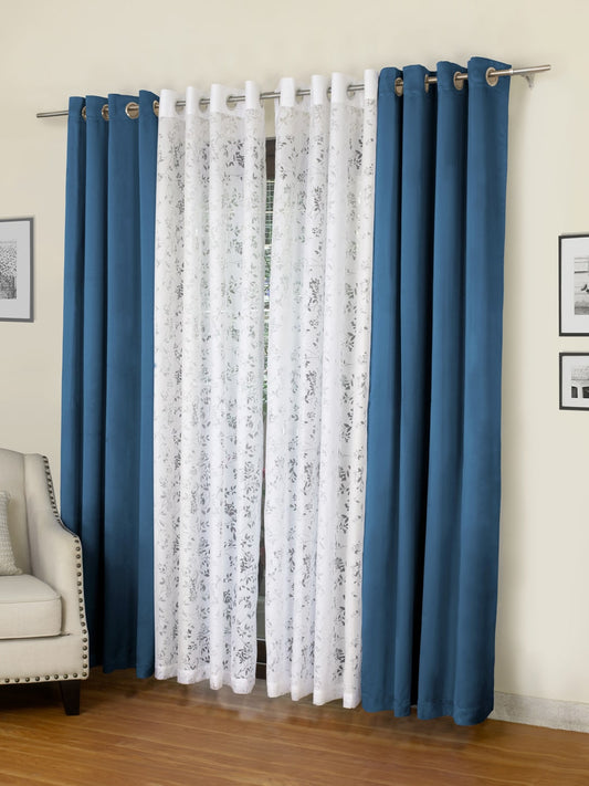 Cobalt Blue::White / Door